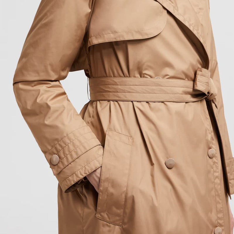 Barbetane Hooded Down Trench Coat