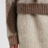 Argyle Wool & Mohair Jumper