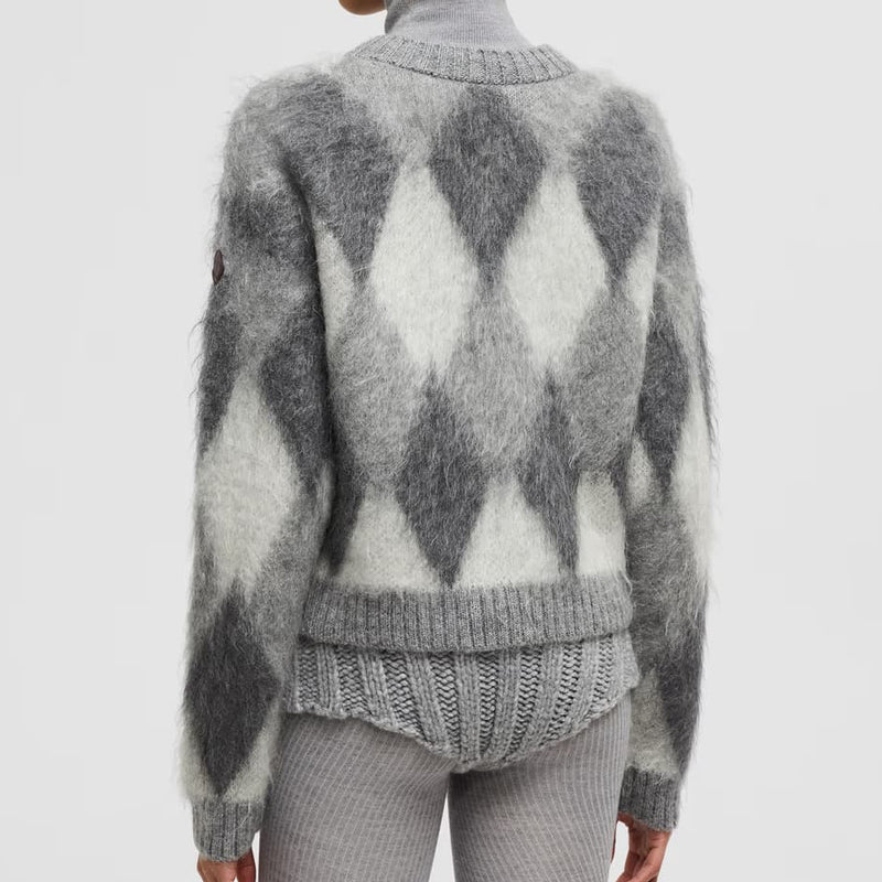 Argyle Wool & Mohair Jumper