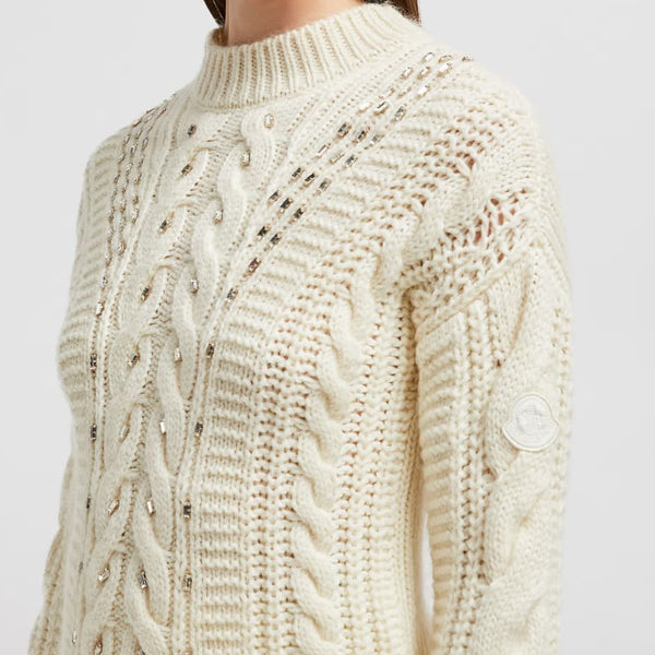 Embroidered Mohair & Wool Jumper