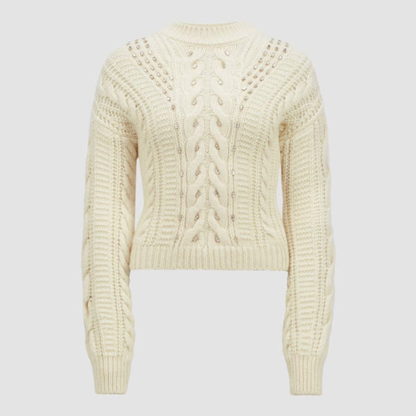 Embroidered Mohair & Wool Jumper