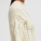 Embroidered Mohair & Wool Jumper