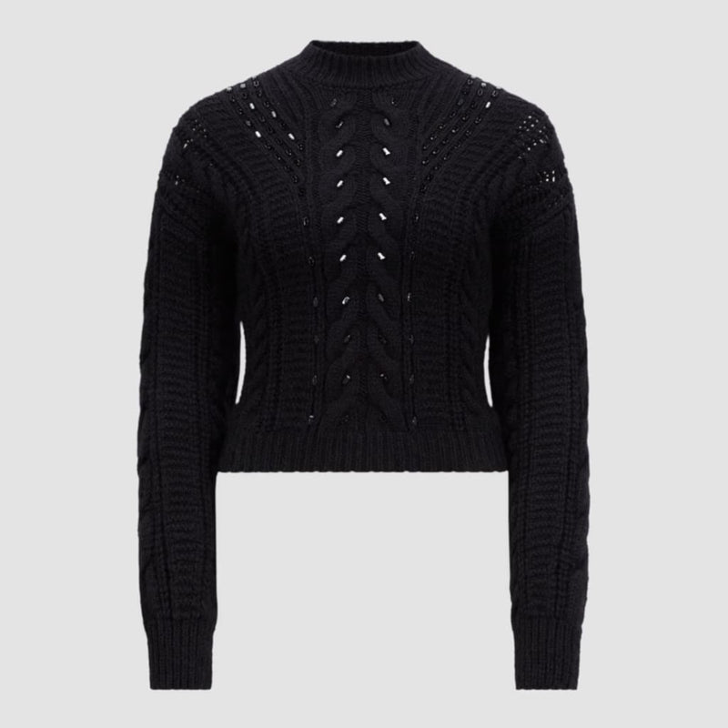 Embroidered Mohair & Wool Jumper