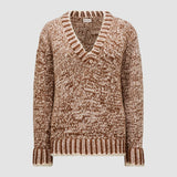 Wool Blend V-Neck Jumper