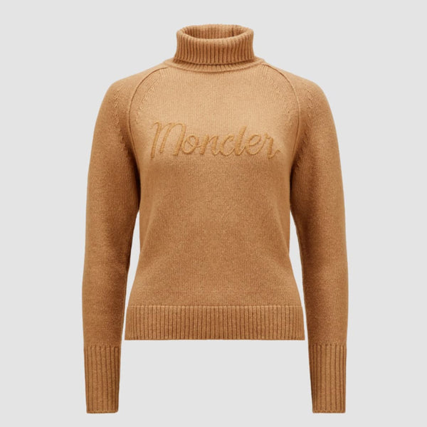 Cashmere & Wool Polo Neck Jumper