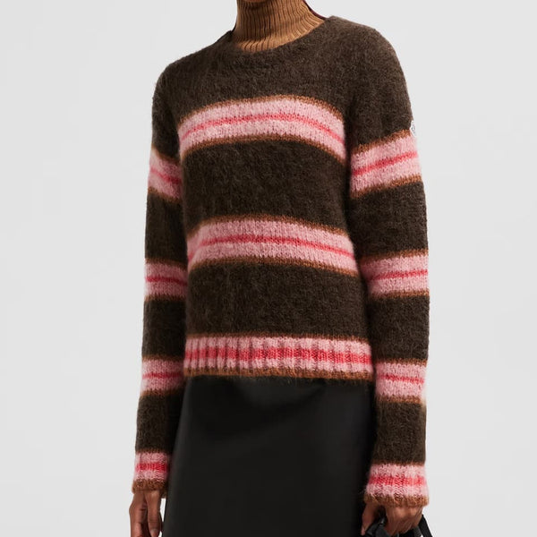 Striped Alpaca Blend Jumper