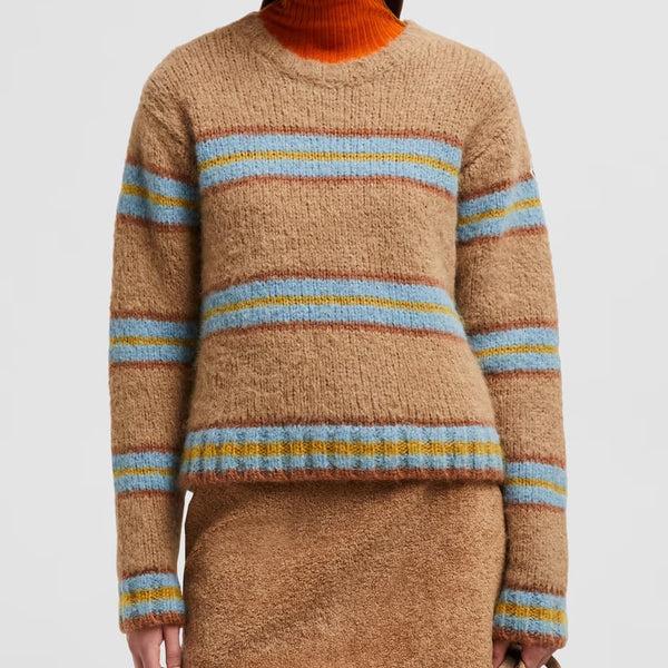 Striped Alpaca Blend Jumper