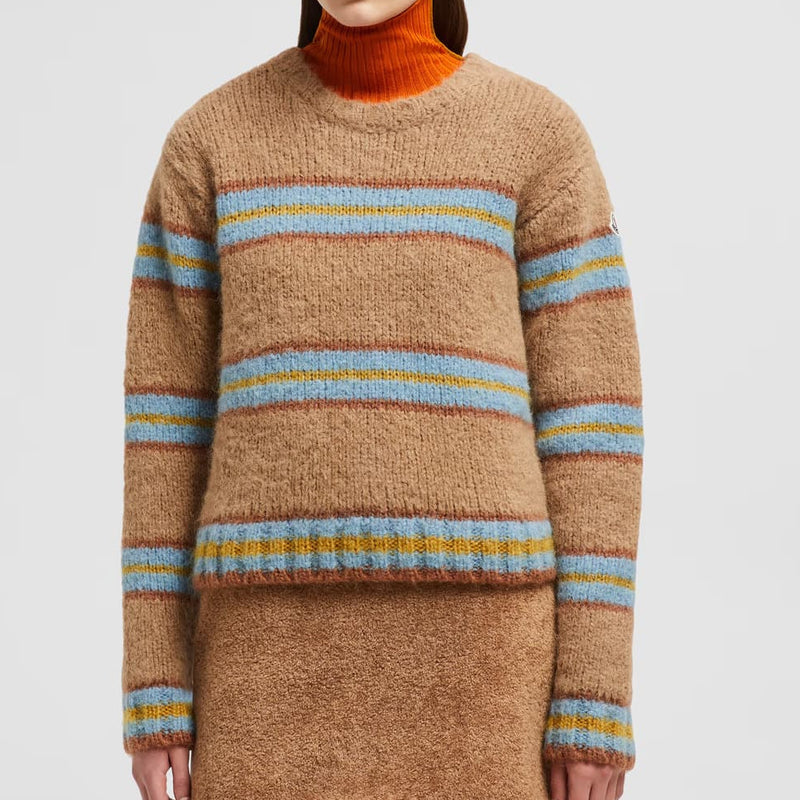 Striped Alpaca Blend Jumper