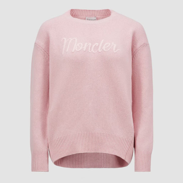 Embroidered Logo Wool & Cashmere Jumper