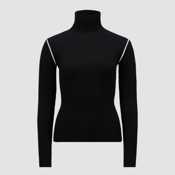 Wool & Cashmere Polo Neck Jumper