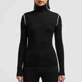 Wool & Cashmere Polo Neck Jumper