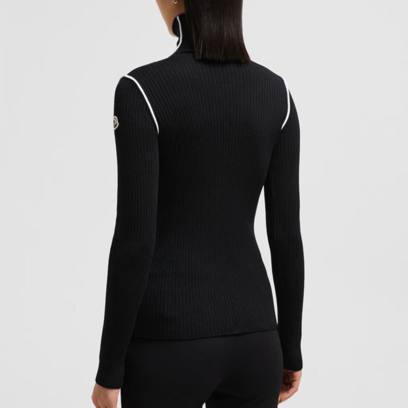 Wool & Cashmere Polo Neck Jumper