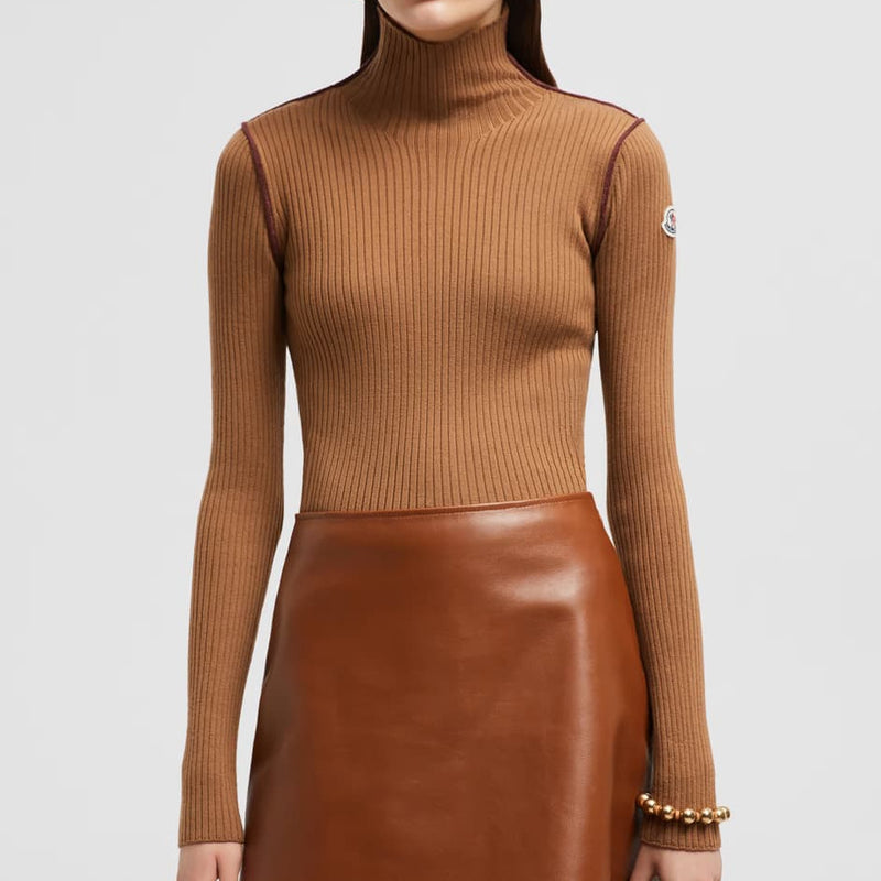 Wool & Cashmere Polo Neck Jumper