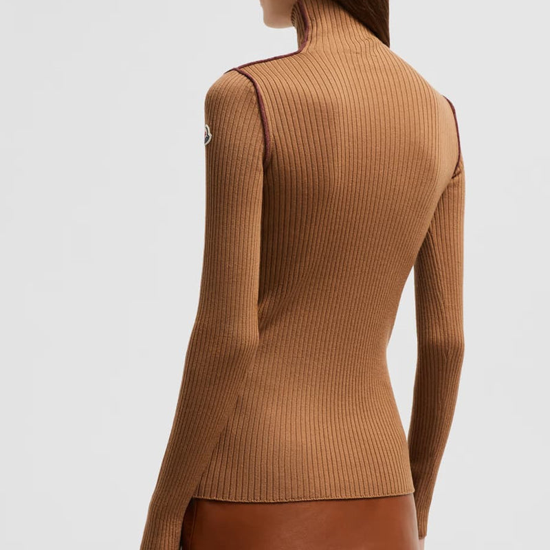 Wool & Cashmere Polo Neck Jumper