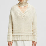 Wool V-Neck Jumper