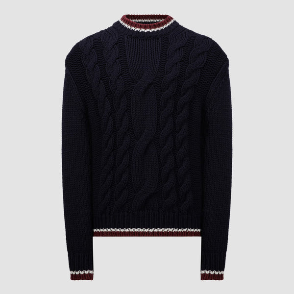 Tricolour Wool Jumper