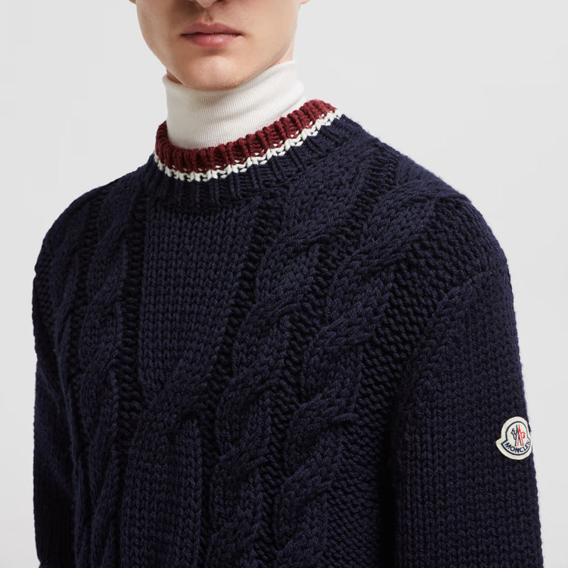 Tricolour Wool Jumper