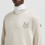 Embroidered Monogram Cotton Jumper