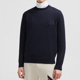 Embroidered Monogram Cotton Jumper