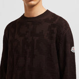 Logo Pattern Wool Jumper