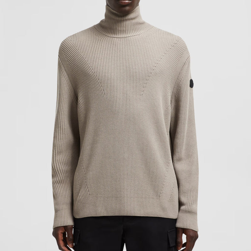 Cotton Polo Neck Jumper