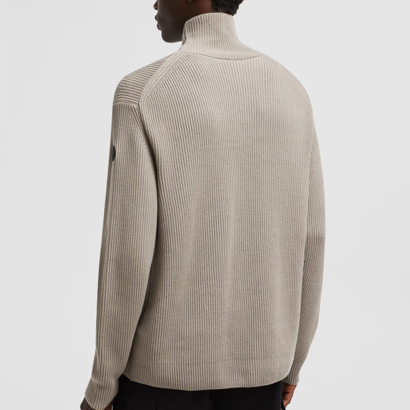 Cotton Polo Neck Jumper