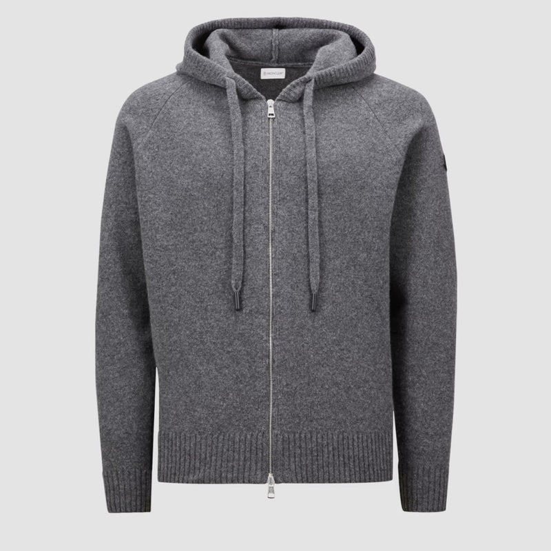 Wool & Cashmere Zip-Up Hoodie