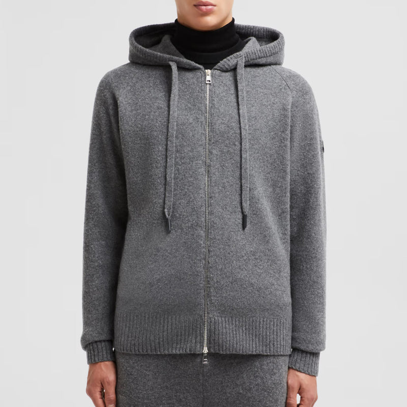 Wool & Cashmere Zip-Up Hoodie