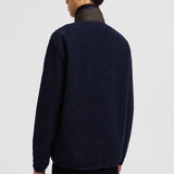 Wool Blend Zip-Up Sweatshirt