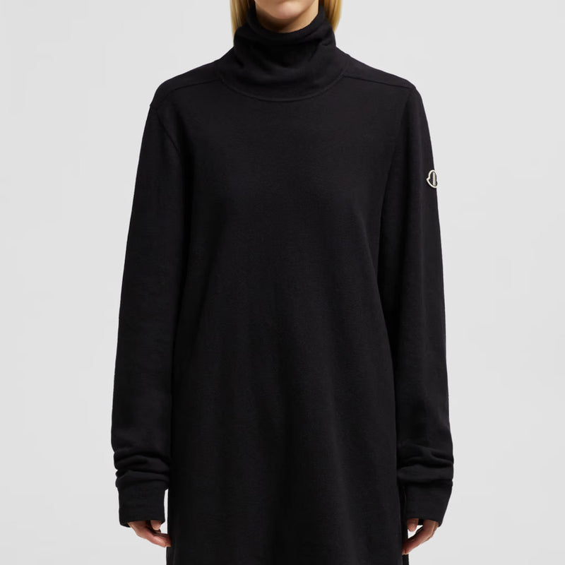 Moncler + Rick Owens Cotton Polo Neck Jumper