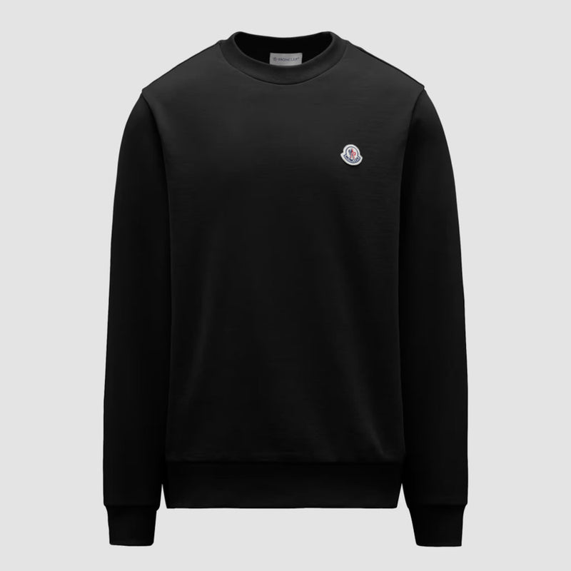 Logo Patch Cotton Sweatshirt