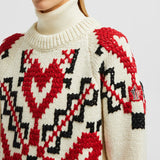 Hand-Embroidered Wool Blend Jumper