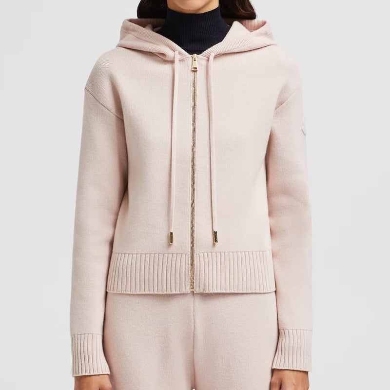 Wool & Cashmere Zip-Up Hoodie