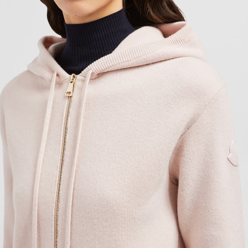 Wool & Cashmere Zip-Up Hoodie