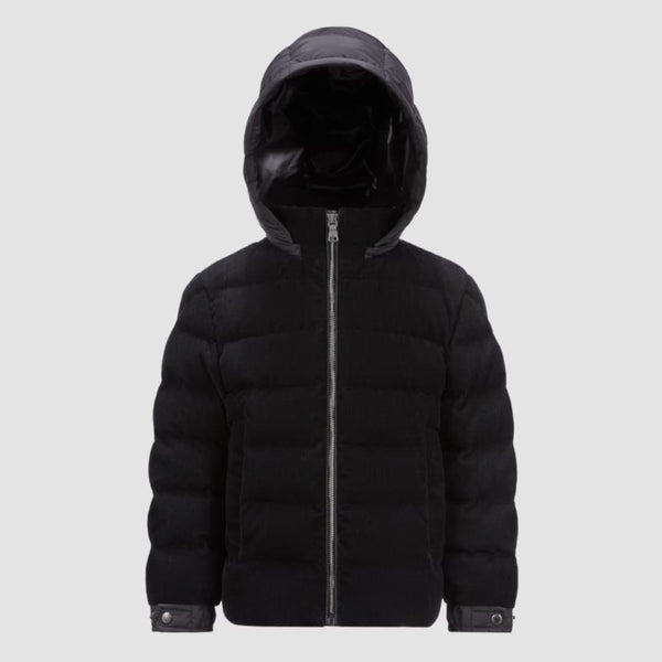 Cainan Hooded Corduroy Down Jacket