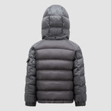 Montgenevre Hooded Wool Down Jacket