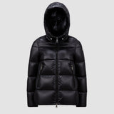 SERITTE HOODED SHORT DOWN JACKET