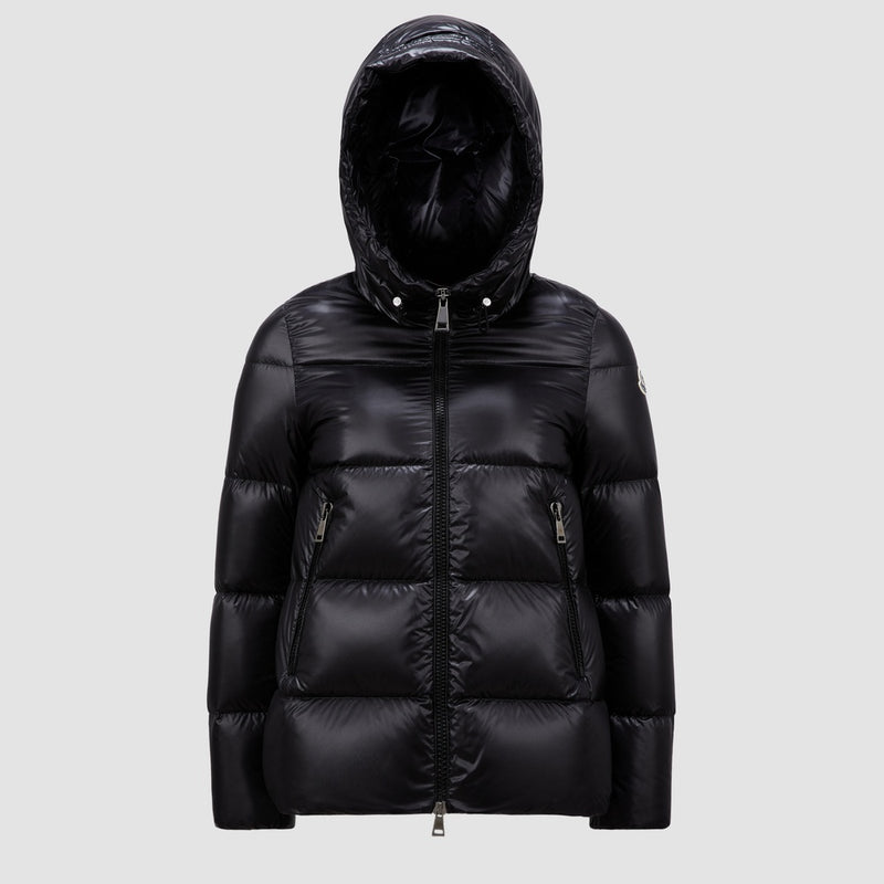 SERITTE HOODED SHORT DOWN JACKET