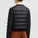 GENCAY BRAIDED TRIM SHORT DOWN JACKET