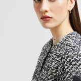 DAUPHIN TWEED SHORT DOWN JACKET