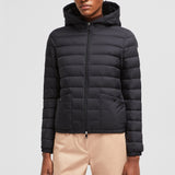 HEDE HOODED SHORT DOWN JACKET