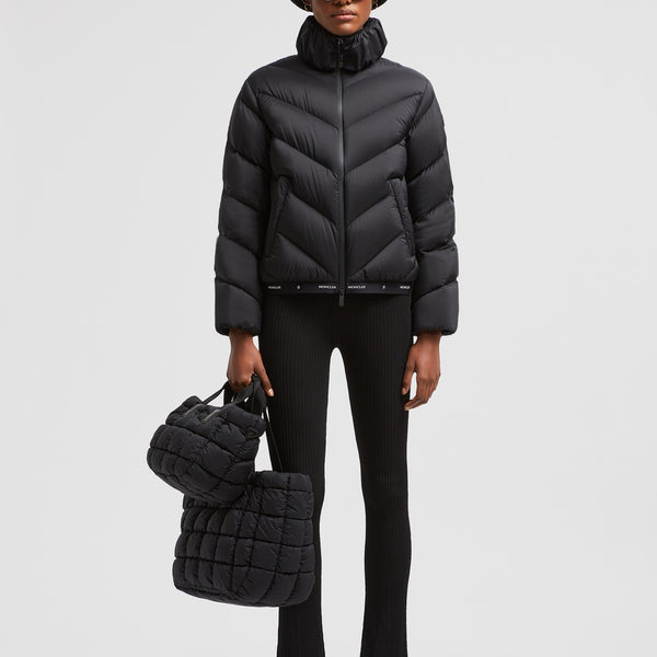 GRIGNAN DIAGONAL-QUILTED SHORT DOWN JACKET