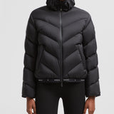 GRIGNAN DIAGONAL-QUILTED SHORT DOWN JACKET