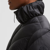 GRIGNAN DIAGONAL-QUILTED SHORT DOWN JACKET