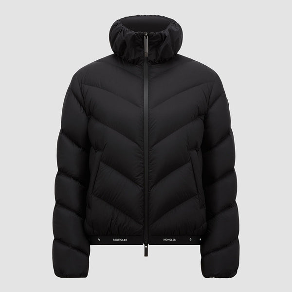 GRIGNAN DIAGONAL-QUILTED SHORT DOWN JACKET