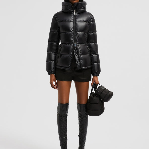 DOURO HOODED SHORT DOWN JACKET