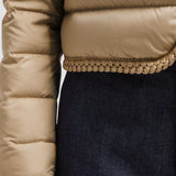 GENCAY BRAIDED TRIM SHORT DOWN JACKET