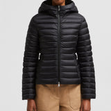 IGE HOODED SHORT DOWN JACKET