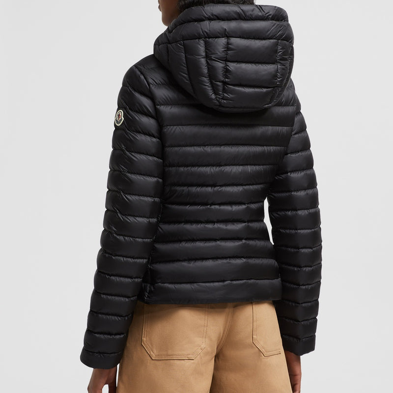 IGE HOODED SHORT DOWN JACKET