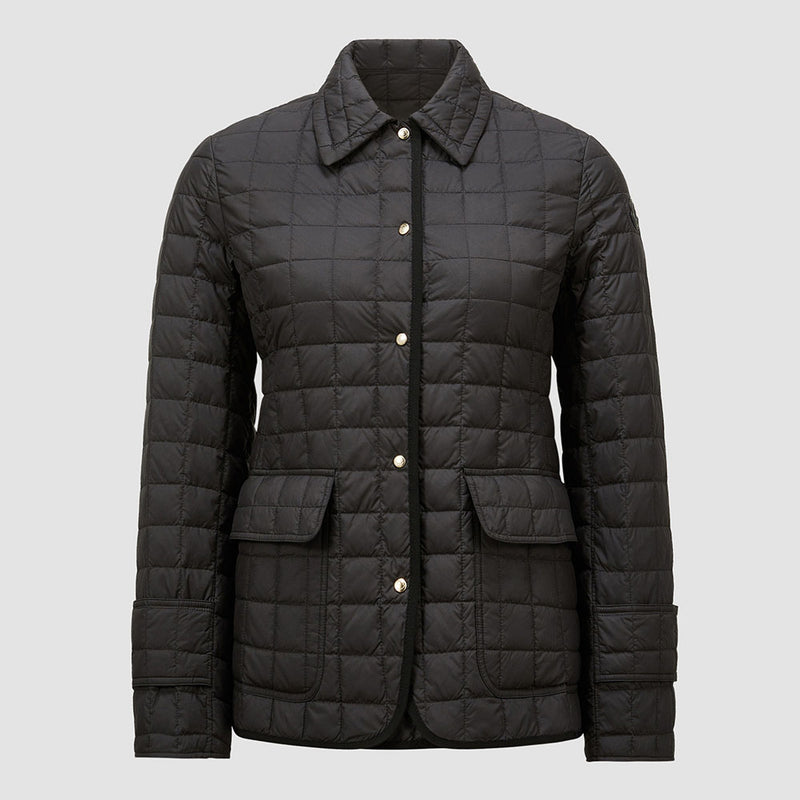 EPINAL SQUARE-QUILTED DOWN SHIRT JACKET